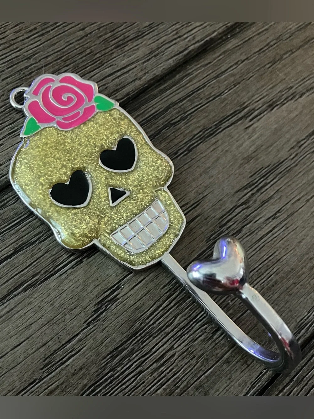 Betsey Johnson Skull Accessory Hook